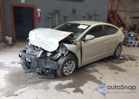 2017 Hyundai Elantra Se из США, поврежденный, VIN 5NPD74LF0HH151018